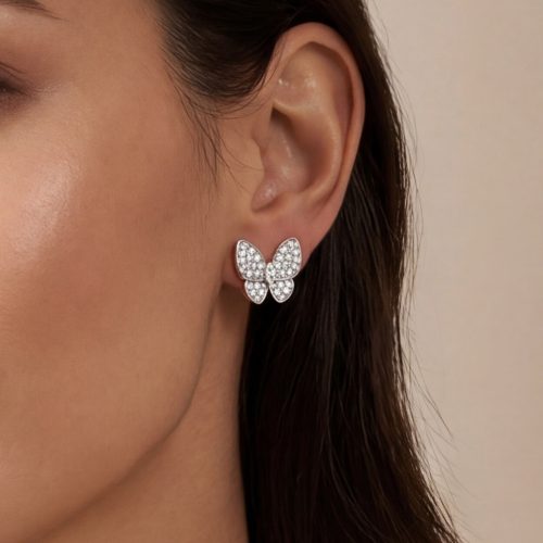 Two Butterfly Earrings