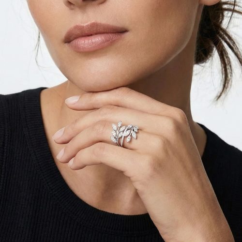 Victoria Vine Bypass Ring