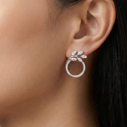 Vine Circle Earrings