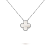 18K Van Cleef & Arpels Vintage Alhambra Pendant Necklace